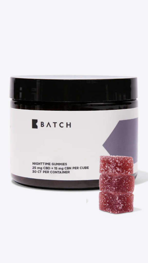 BATCH’s Nighttime CBD + CBN Hemp Gummies