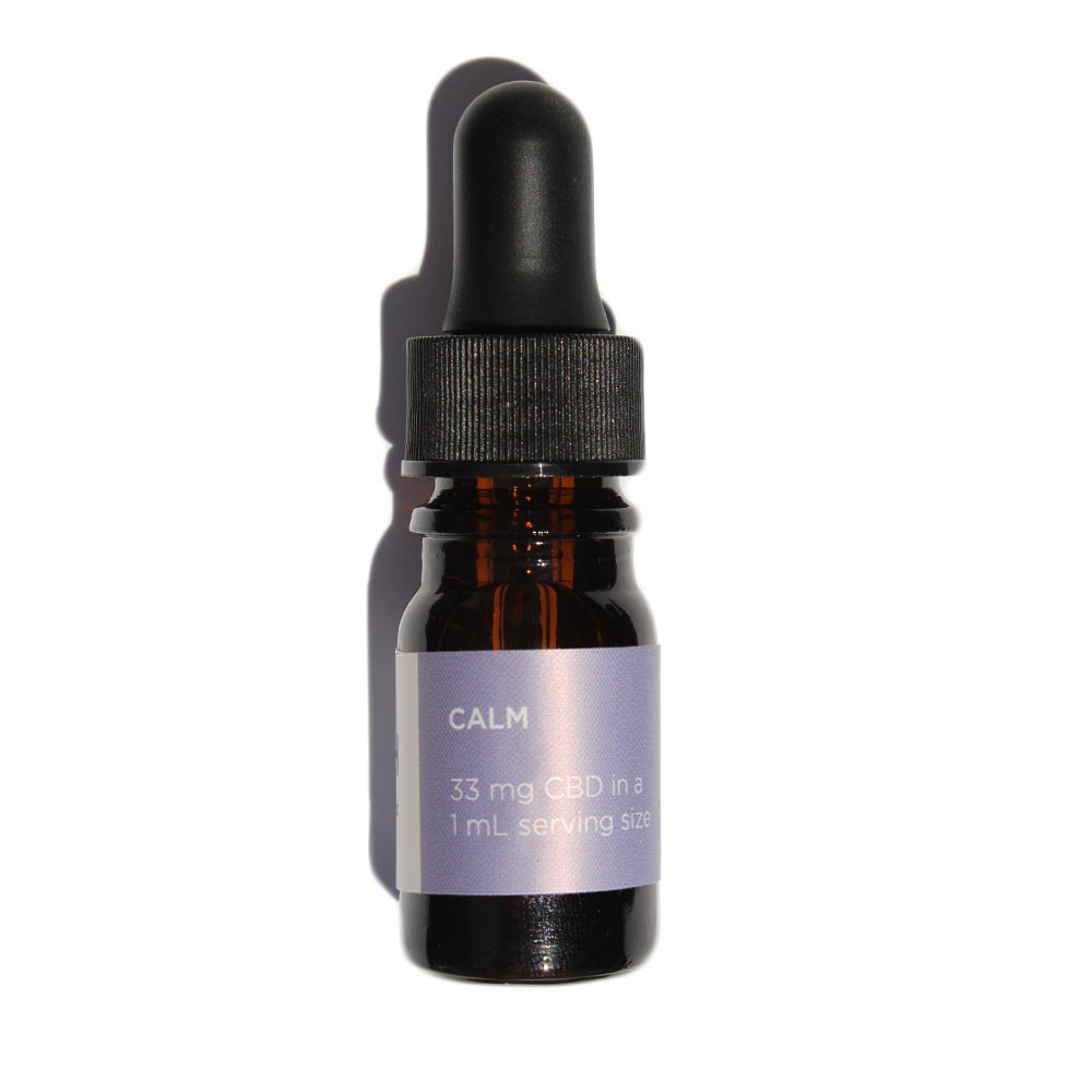 calm cbd oil 5mL headshot